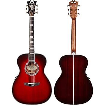 Amazon | D'Angelico Premier Tammany, Trans Black Cherry